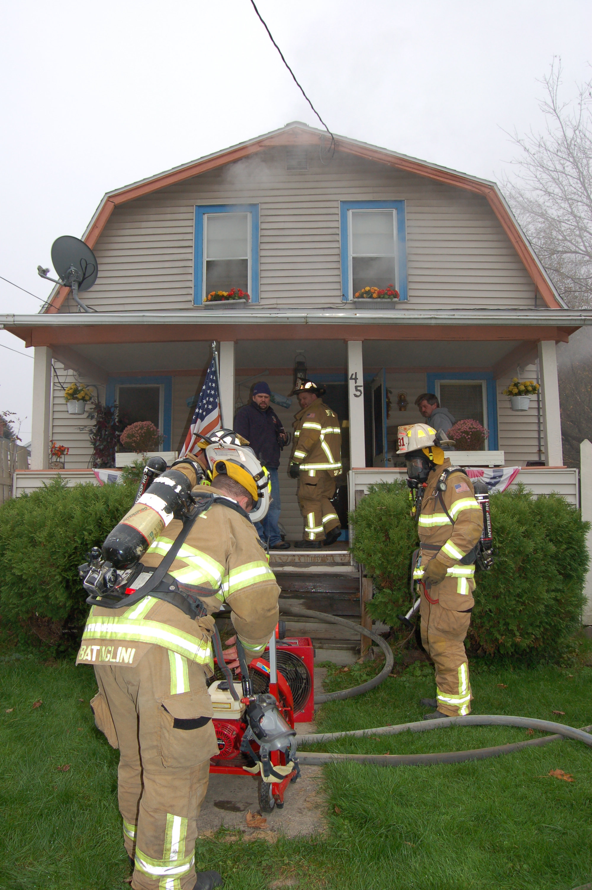 11-29-11  Response - Stove Fire 45 N Brookside